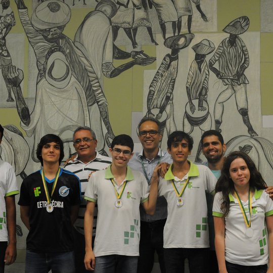 #19224 Campus Natal Central tem 6 alunos premiados na Olimpíada de Matemática do RN