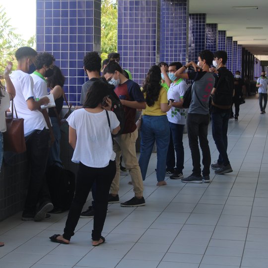#19251 Alunos do Campus Natal-Central participam da prova do Saeb