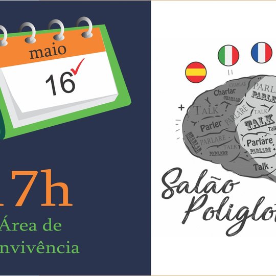 #19336 Nesta quinta-feira, 16/05, projeto "Salão Poliglota" acontece no CNAT