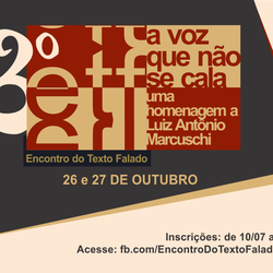 #19420 Linguista Luiz Antônio Marcuschi será homenageado no Encontro do Texto Falado 