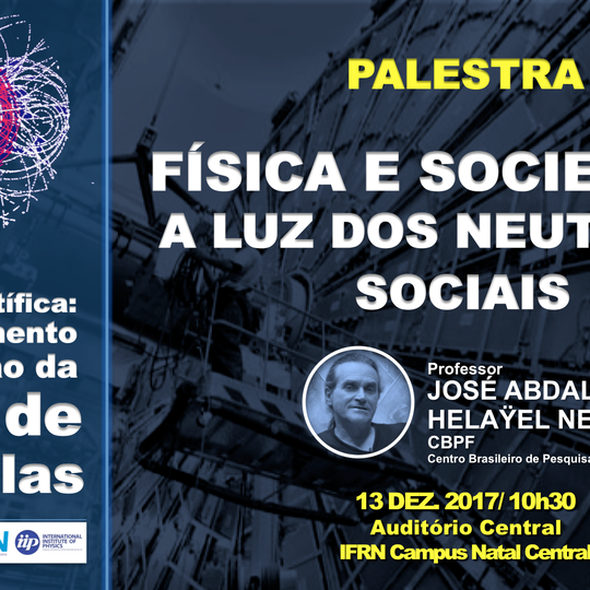 #19486 Projeto de extensão apresenta palestras sobre Física numa perspectiva multidisciplinar