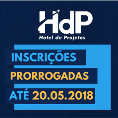 #19524 Incubadora prorroga até 20/05 inscrições para o programa "Hotel de Projetos"