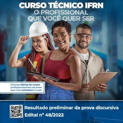 #19658 Divulgado resultado preliminar da prova discursiva de exame de seleção para Cursos Técnicos Subsequentes