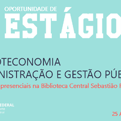 #19701 Biblioteca do Campus Natal-Central oferta 02 vagas de estágio
