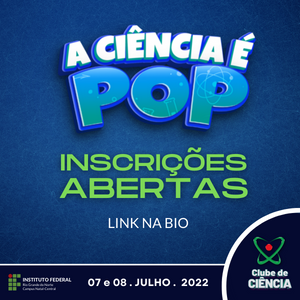 #19792 Abertas as inscrições para III Ciclo de Palestras do #VejoCiênciasEmTodosOsLugares