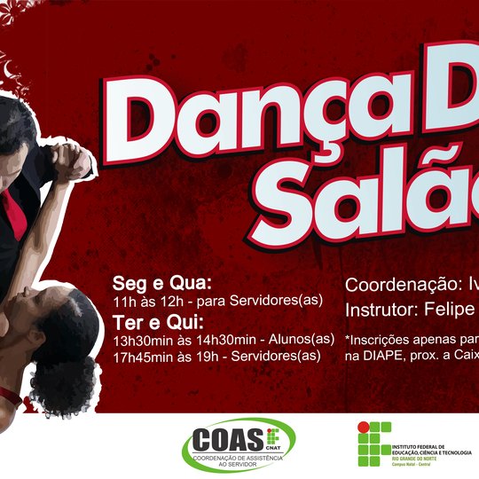 #19867 Começam aulas de dança de salão para servidores e alunos