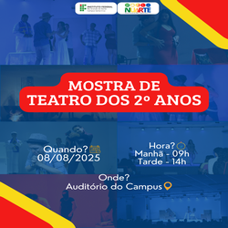 Mostra de Teatro dos 2º anos