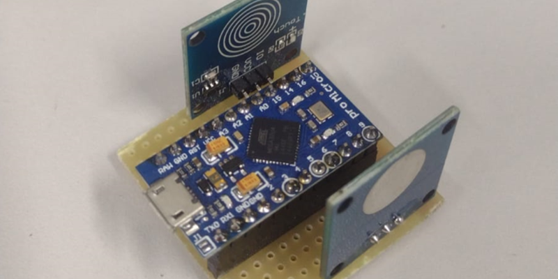 Circuito dos óculos e alguns componentes