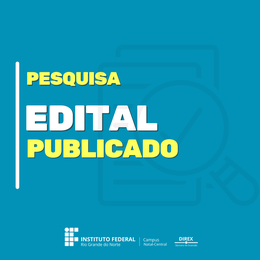 Edital Pesquisa - Publicado