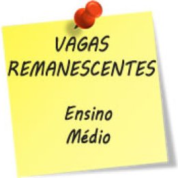 #20120 DIAREN divulga lista de vagas remanescentes