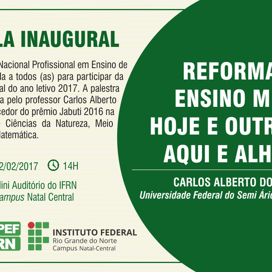 #20138 MNPEF realiza Aula Inaugural do ano letivo 2017