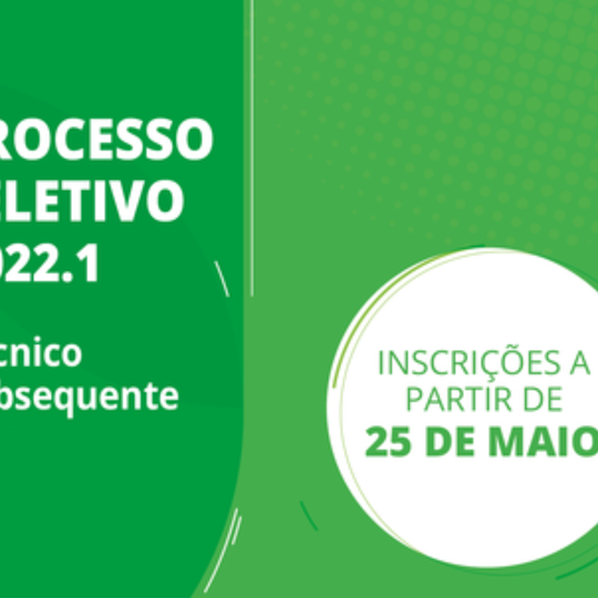 #20190 IFRN divulga 1276 vagas para cursos técnicos