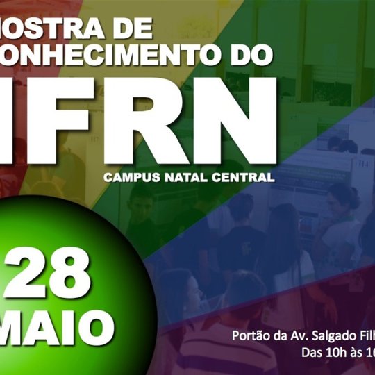 #20213 CNAT exibe hoje (28) Mostra de Conhecimento em frente ao Museu de Minérios