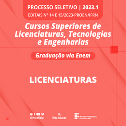 Licenciaturas via Enem
