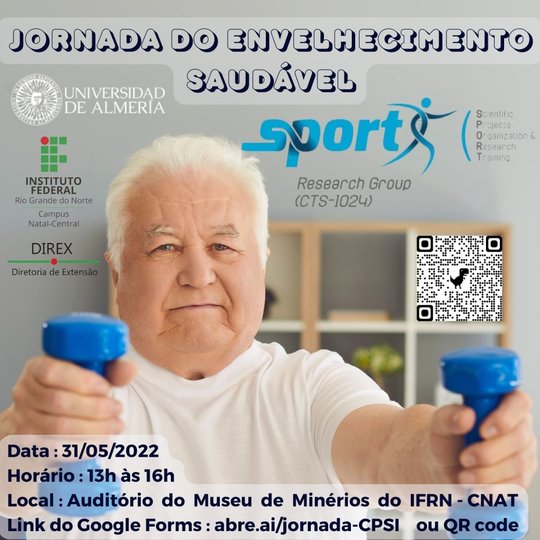 #20240 Jornada do Envelhecimento Saudável ocorrerá no dia 31 de maio