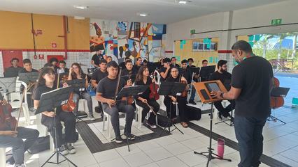 Apresentação da Orquestra Jovem Potiguar
