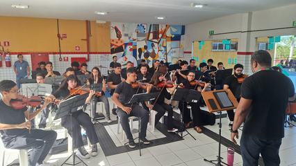 Apresentação da Orquestra Jovem Potiguar