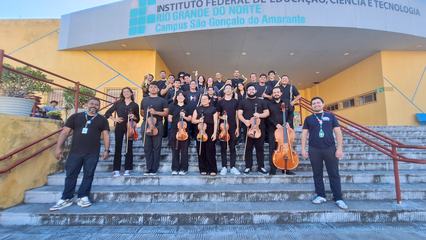 Apresentação da Orquestra Jovem Potiguar