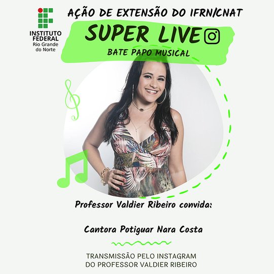 #20268 Bate-Papo Musical recebe a cantora potiguar Nara Costa