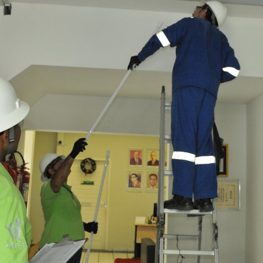 #20331 COSERN inicia projeto de substituição de fluorescentes por led no Campus Natal-Central