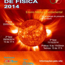 #20334 Aberta as inscrições para Olimpíada Brasileira de Física 2014