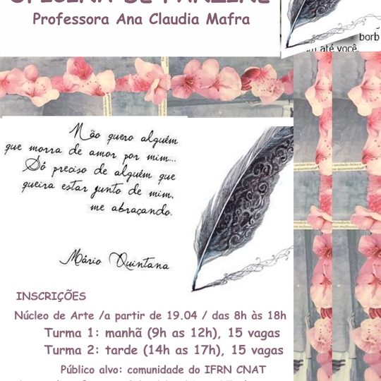 #20381 Núcleo de Arte está com inscrições abertas para Oficina de Fanzine