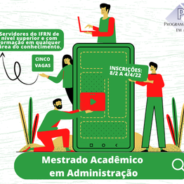 #20410 Convênio oferece vagas em mestrado para servidores do IFRN