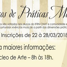 #20443 Inscrições para cursos de música são abertas para as comunidades interna e externa