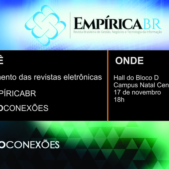 #20511 Campus lança edições das revistas Empírica BR e Geociências