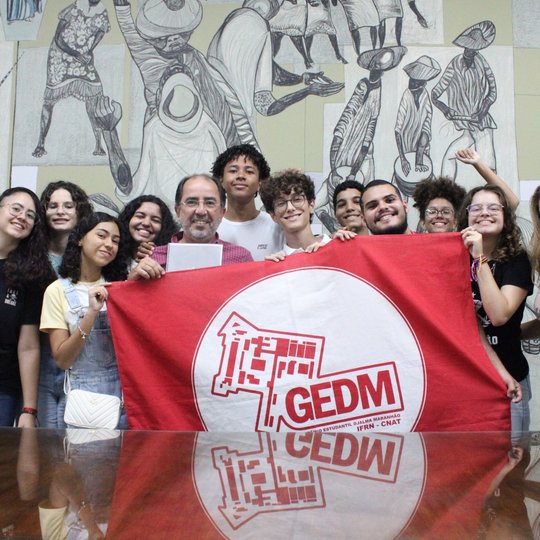 #20594 GEDM se reúne com Diretor-Geral do Campus Natal-Central