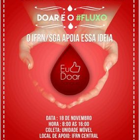 #20601 CNAT participa de campanha solidária do dia do Doador Voluntário de Sangue