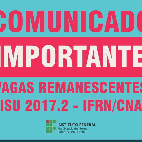 #20627 Lista das vagas remanescentes do SiSU vai ser divulgada na próxima quinta-feira (29)