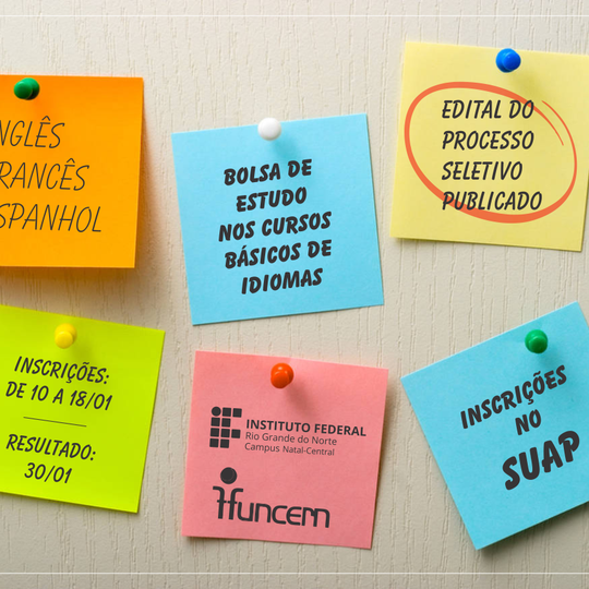#20708 Serviço Social divulga resultado das bolsas em cursos de idiomas