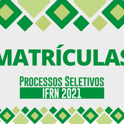 #20714 IFRN amplia mais uma vez os períodos para realização de matrículas on-line 