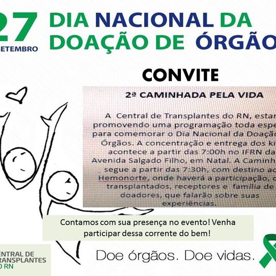 #20740 Segunda Caminhada pela Vida acontece neste sábado, dia 27
