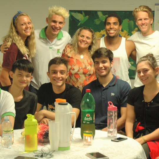 #20773 Ex-aluno intercambista volta ao CNAT e troca experiências com estudantes