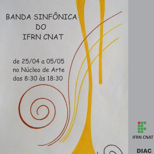 #20806 Sinfônica do IFRN/CNAT abre inscrições para novos integrantes