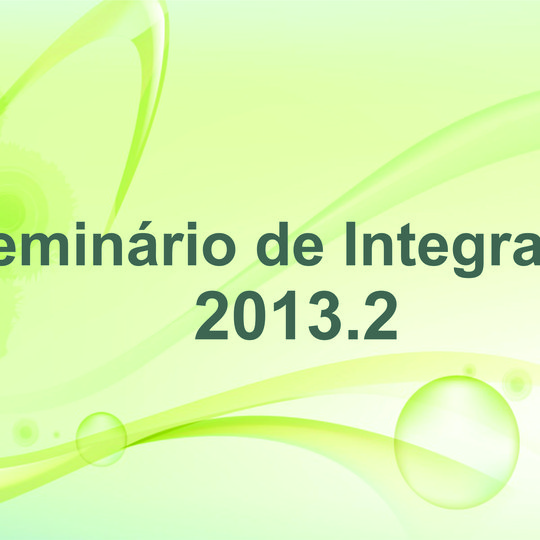 #20860 Programação do início do Semestre 2013.2