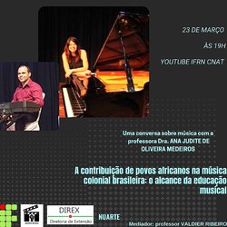 #21120 Malungos em Cena e Nuarte promovem palestra sobre a influência das africanidades na música brasileira 