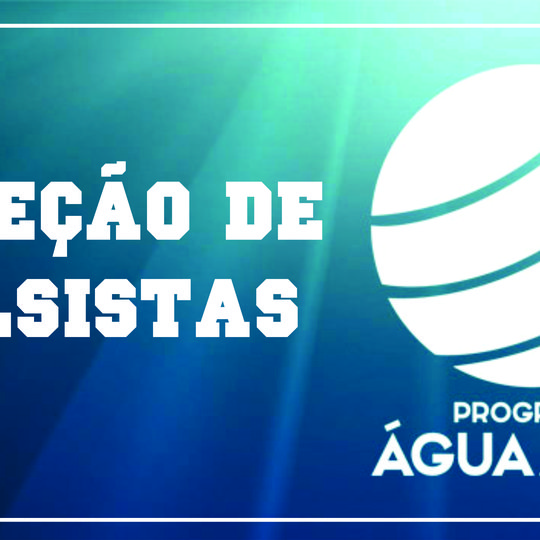 #21200 Seleção para bolsista do Programa Água Azul está aberta
