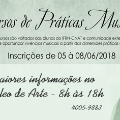 #21330 Abertas inscrições para cursos de violão e para Orquestra de Violões do CNAT