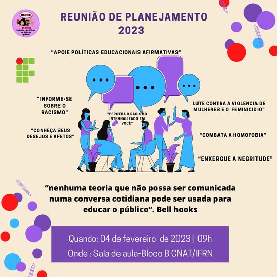 #21445 Abertas inscrições para reunião de planejamento do NEGEDI