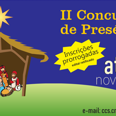 #21556 Prorrogadas as inscrições para o II Concurso de Presépios do Campus Natal-Central
