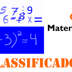 #21614 Divulgada a lista de classificados para o Curso de Matemática Básica