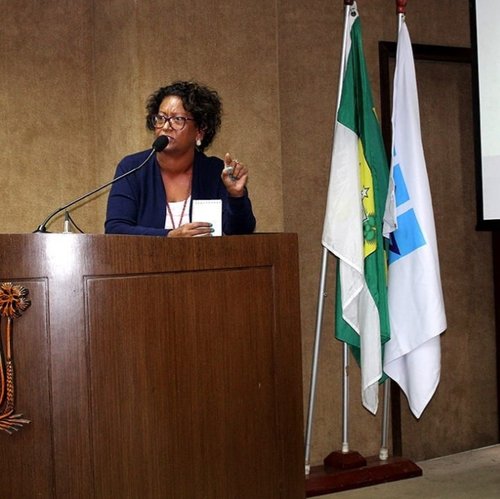 Socorro Silva, professora do CNAT e integrante do NEGEDI, foi uma das organizadoras do evento virtual