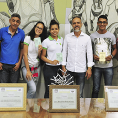 #21636 Estudantes do CNAT são premiados em concurso promovido pela Casa do Cordel