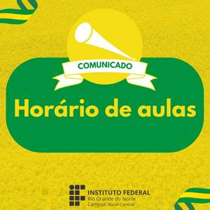 #21710 CNAT comunica horários de aula durante Jogos Internos
