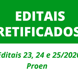 #21746 Coordenação retifica edital e altera cronograma de matrículas