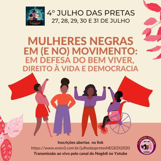 #21795 NEGÊDI promove "4ª edição do Julho das Pretas"