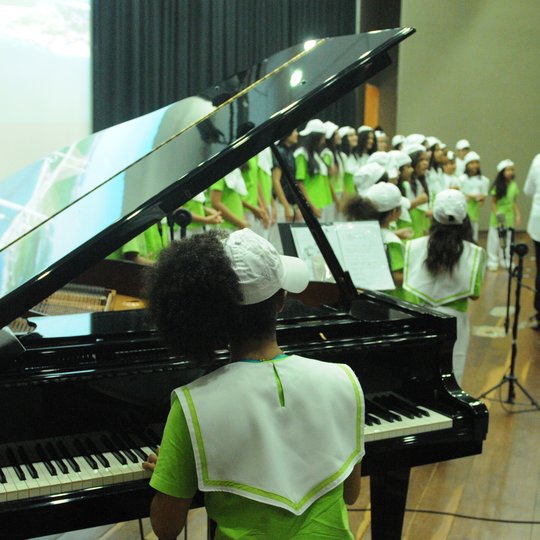 #21978 Avaliadores do INEP são recebidos com apresentações culturais no auditório